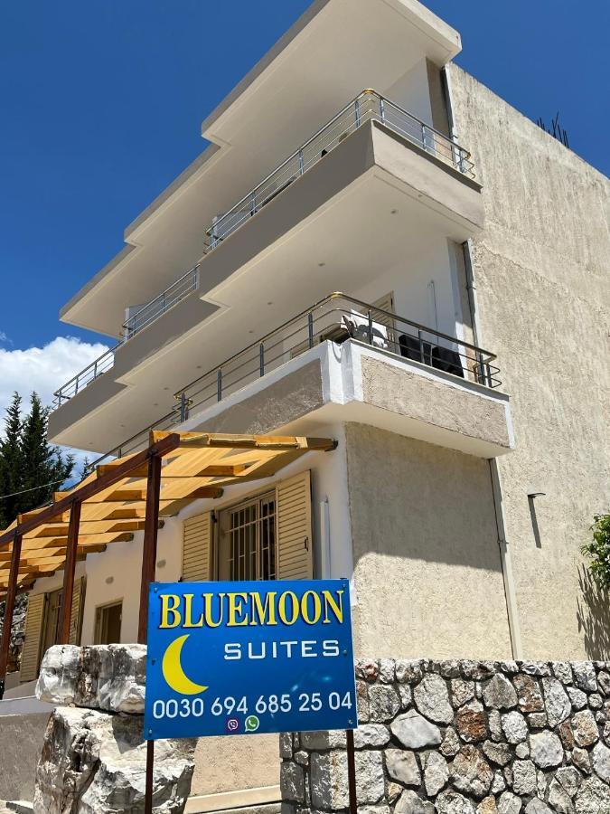 Bluemoon Suites Sarande Bagian luar foto